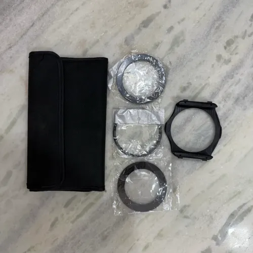 KIT de FILTROS quadrados e anel de suporte e adaptadores