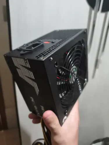 fonte de computador 500w - Pk-550 - mando video girando