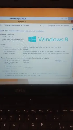 notebook Dell core i5 8gb 1tb hd