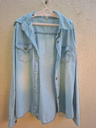 Jaqueta Jeans molinho e camisa xadrez 