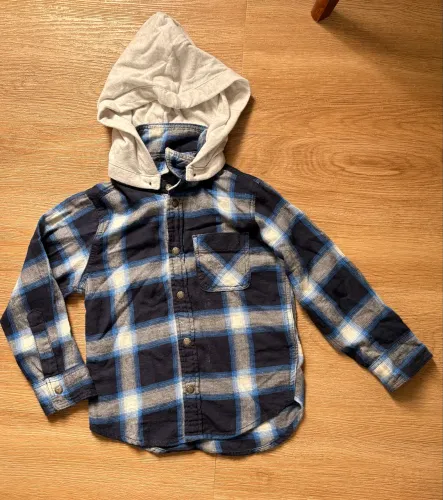 Camisa de algodão infantil