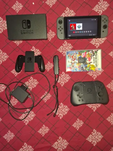 Nintendo switch v1, também aceito outros consoles