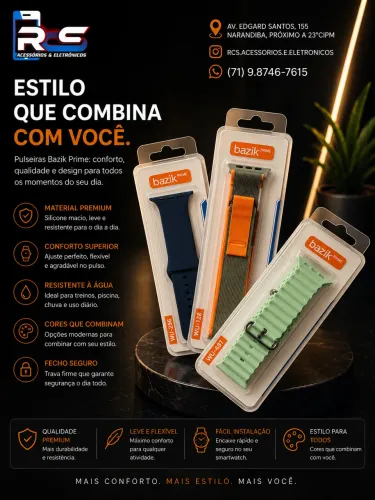 Pulseiras Smartwatch 45mm