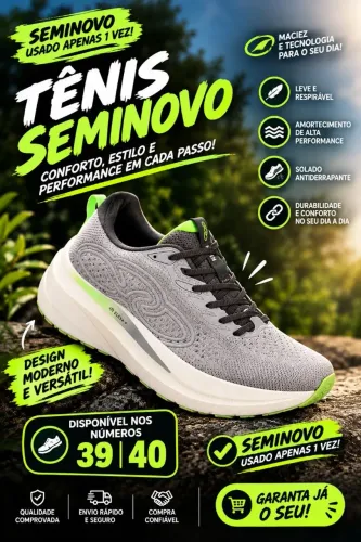Tênis olympikus Nevum seminovo