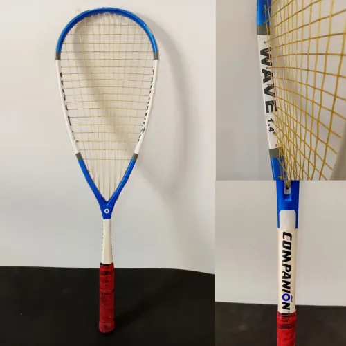 RAQUETE DE SQUASH COMPANION WAVE 1.4 MEGA CARBON<br>