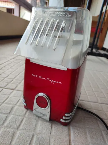 pipoqueira elétrica nostalgia 220v
