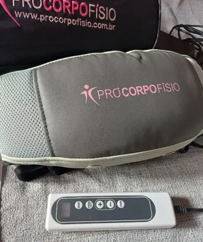 Cinta drenagem linfática motorizada Pro Corpo Fisio