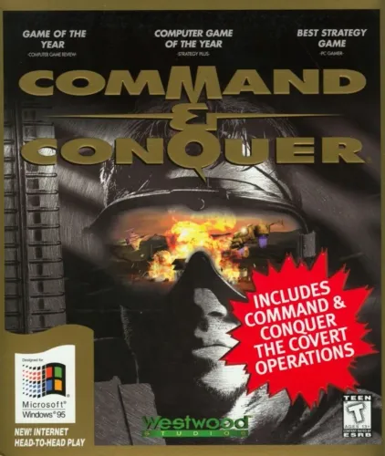 Jogo Command & Conquer - Westwood Studios - Virgin Interactive Entertainment - Win 95