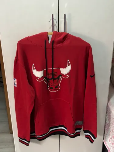 Moletom Nike NBA Chicago Bulls Hoodie Red (Original)