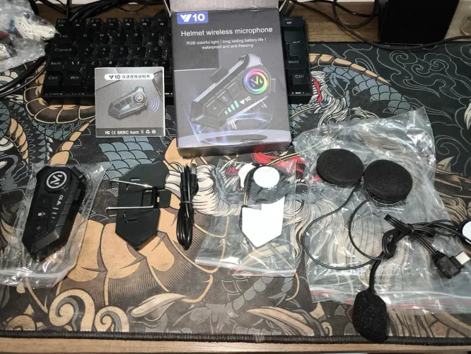FONE DE OUVIDO PARA CAPACETE 