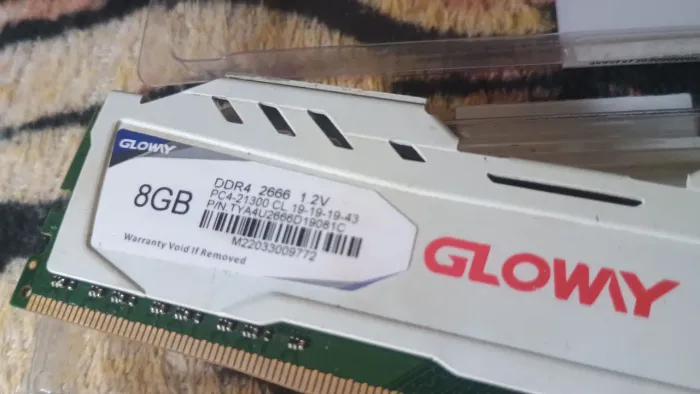 Memória Ram 8GB Ddr4 2666mhz Gloway 