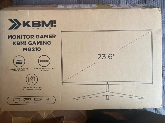 Monitor Gamer KBM! 180hz