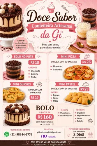 Confeitaria artesanal