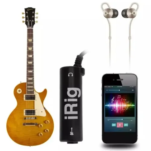 Irig Interface Áudio Guitarra/violão Celular (novos)