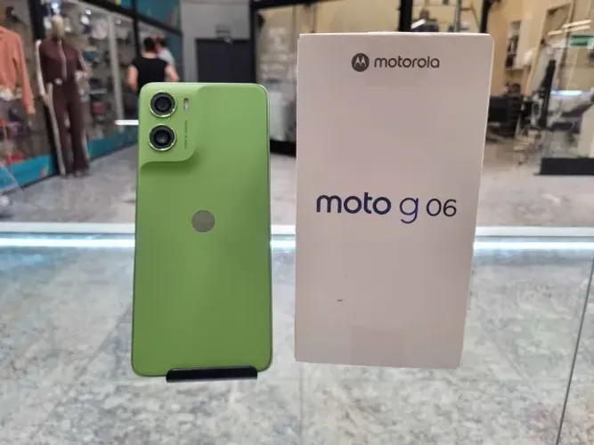 Parcelamos no BOLETO - Motorola G06 256GB - Aprovamos negativados