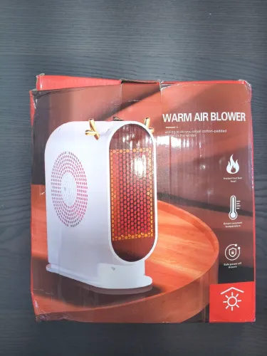 Mini aquecedor elétrico 