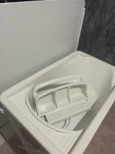 Banheira com trocador