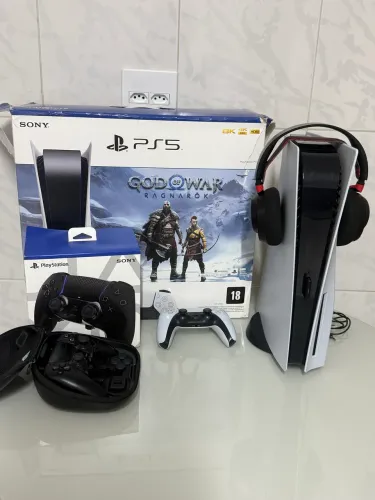 PlayStation 5 + DualSense Edge + Headset SteelSeries FaZe Limited Edition