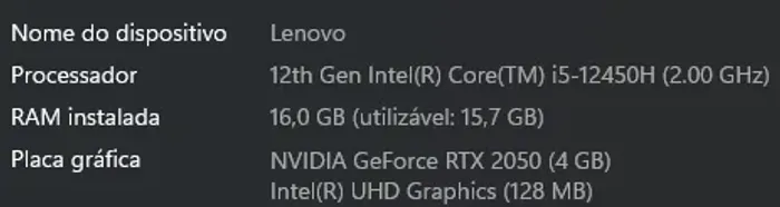 Notebook - LENOVO LOQ