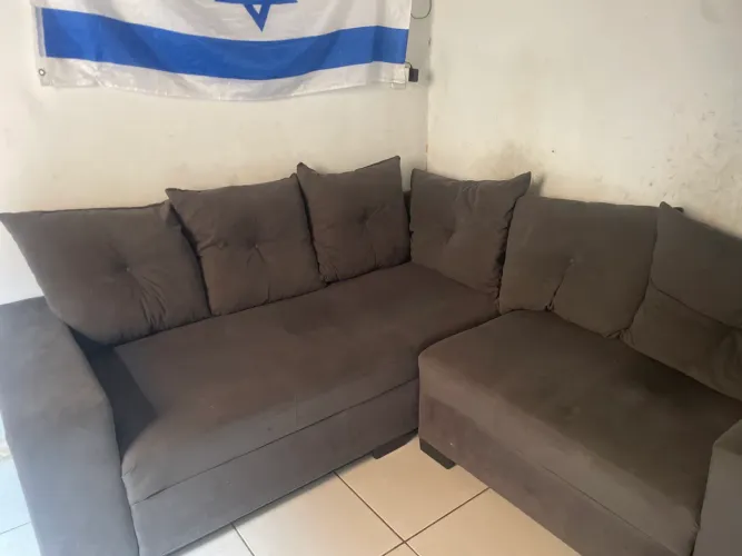 Vende-se sofá com geladeira