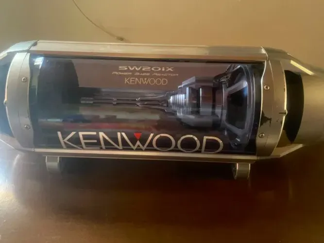 Power Bass Reactor Kenwood SW20iX - Visual Único e Grave Potente para Som Automotivo