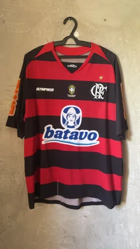 Camisa Flamengo Olympikus 2009 ronaldinho 10