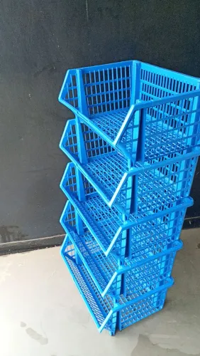 CESTOS EMPILHAVEIS DE PLASTICO PARA LOJAS- VARIOS MODELOS E CORES * LOJA 
