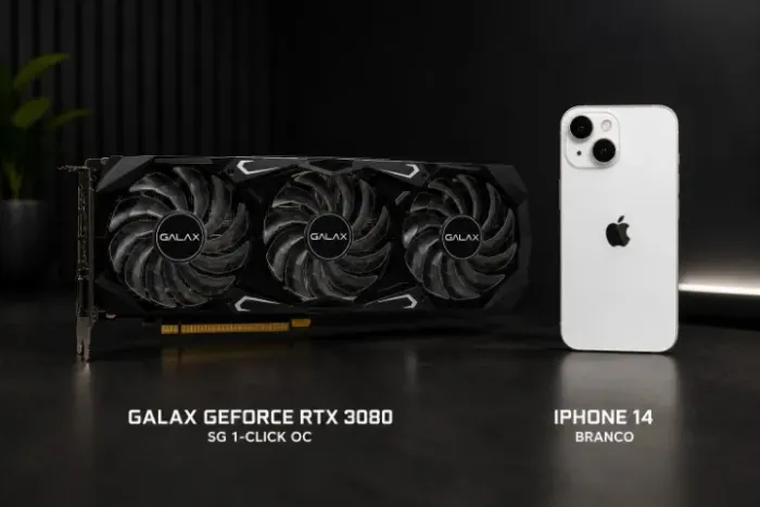 VENDO OU TROCO ? RTX 3080 GALAX + iPhone 14 128GB