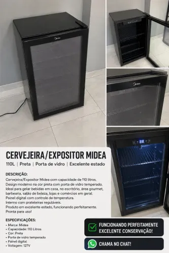 CERVEJEIRA/EXPOSITOR MIDEA