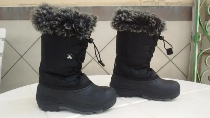 Bota De Neve Kamik Forrada Tam 34 Bra 21cm De Palmilha 