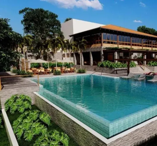 Quinta Santa Bárbara Eco Resort, cota de 4 semanas, férias de julho e feriados.