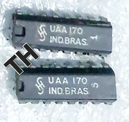 CI UAA170 CIRCUITO INTEGRADO UAA 170 VU QUASAR NOVOS SUPER RARO SEM USO