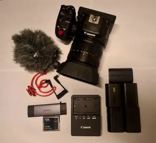Câmera Canon 4K