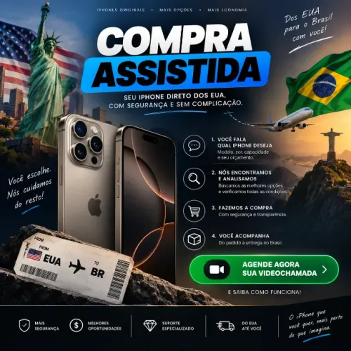 COMPRA ASSISTIDA DE IPHONE ?