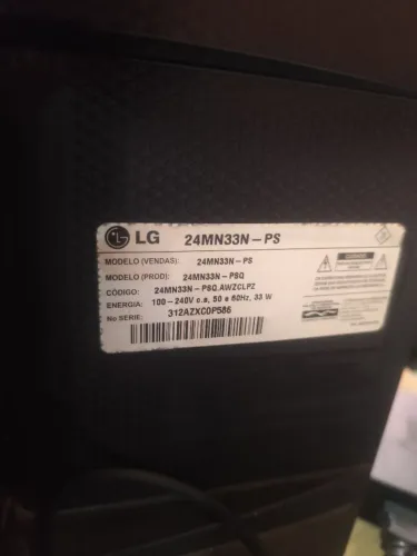 Tv monitor lg 24 polegadas 