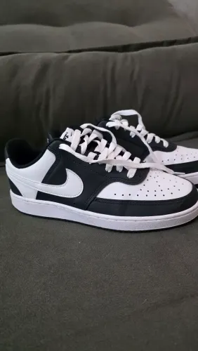 Nike Court Vision Low Next Nature Black White