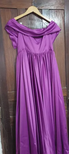 Vestido madrinha fucsia
