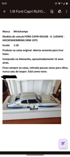 Carrinho de colecionador