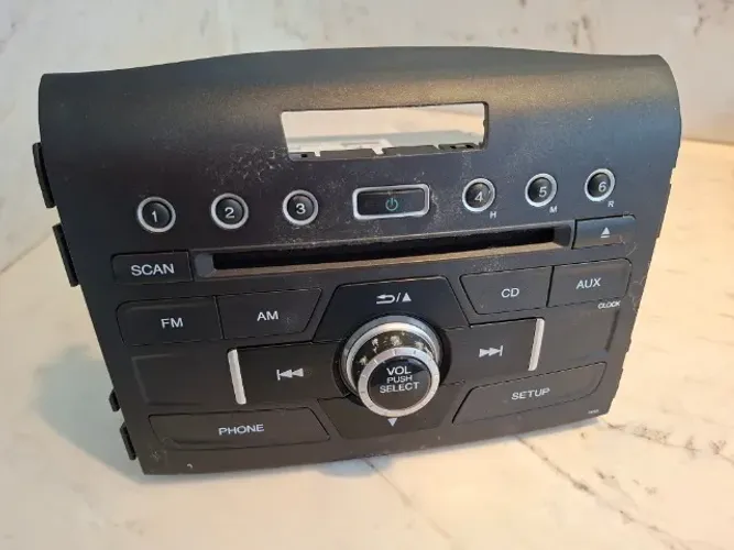 SOM RÁDIO ORIGINAL DO HONDA CR-V CRV 2013 - GOIANIA COPART 114598-4 CHASSI 3HGRM