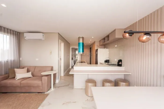 Apartamento para alugar, 43 m² por R$ 7.136,00/mês - São Francisco - Curitiba/PR