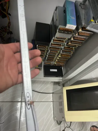 5 fonte driver slim de alumínio, led