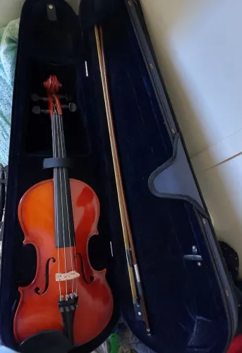 Violino Eagle VE 441 4/4 completo com estojo arco e breu