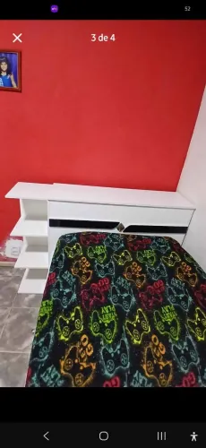 Universo Mágico Brechó Vende Cama solteiro com baú e duas cavetas