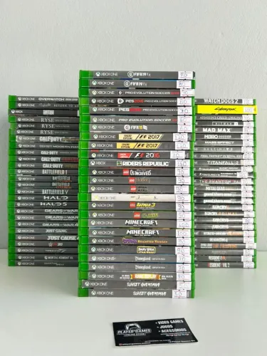 Jogos originais de Xbox One (Aceito Cartão)
