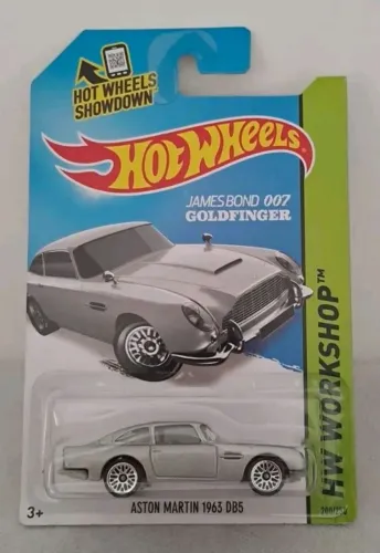 MT Aston Martin 1963 DB5 Hot Wheels 007 Filme Temático 
