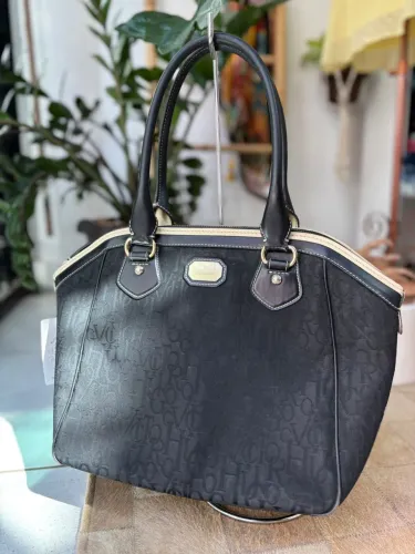 Bolsa Victor Hugo em jacquard. 