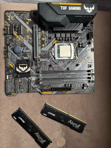 KIT PLACA-MÃE PROCESSADOR E MEMÓRIA