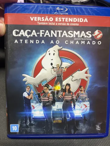 Bluray Caça-Fantasma Atenda o Chamado com versão estendida 