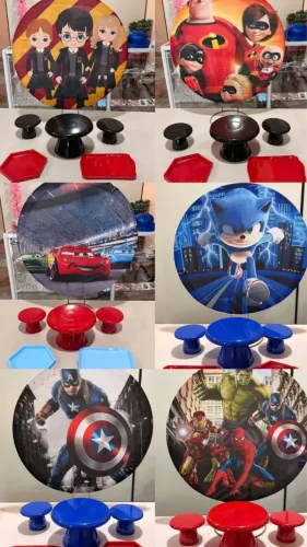 Decoração pegue e monte MINI