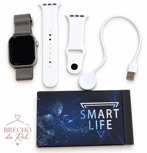 Smartwatch MINI 38MM PRO Com monitor De Frequência Cardíaca Do Computador